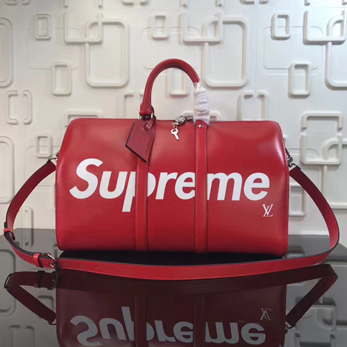 Supreme聯名系列LV包 掀起紅色運動風潮
