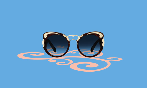 PRADA 發(fā)布全新巴洛克太陽鏡系列
